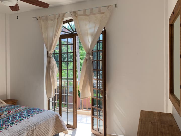 房间2张双人床。