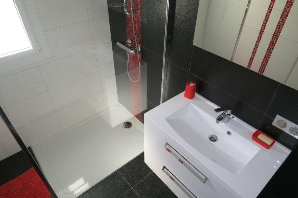 douche et vasque