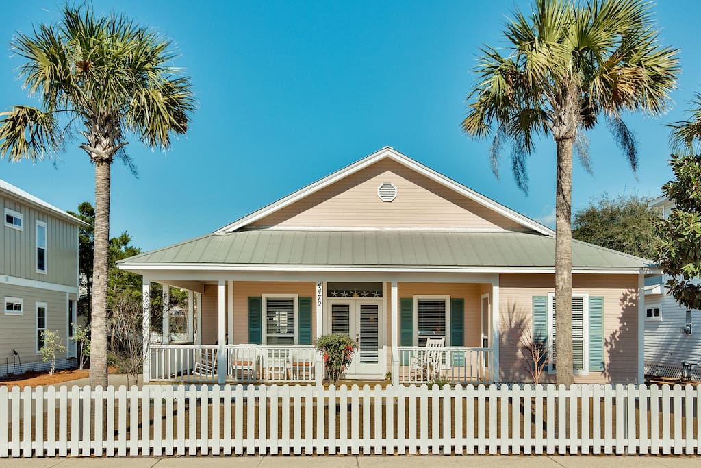 Enjoy sipping sweet tea on the comfortable front porch!