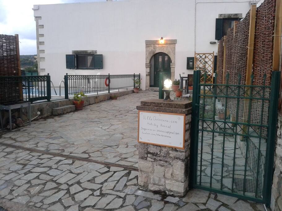 Villa Christiana Entrance