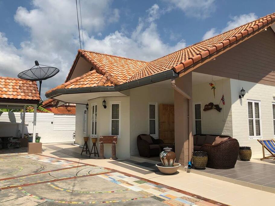 Our Thai home - 3 bedroom house, spacious garden.