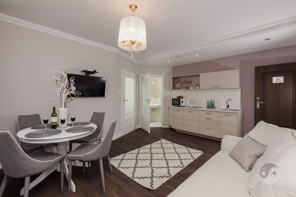 Apartament Paryski - salon