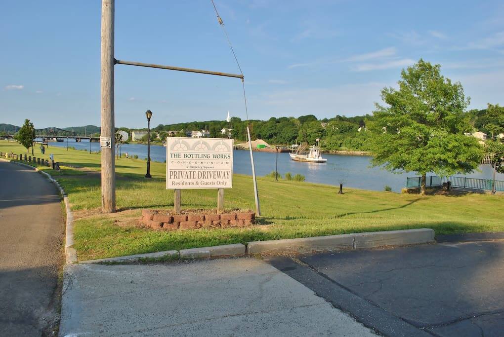 Historic Bottling Works Condo's on the Quinnipiac River