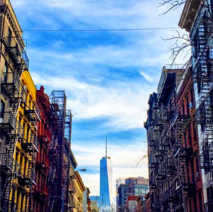 Street view! (ONE WTC in the background)