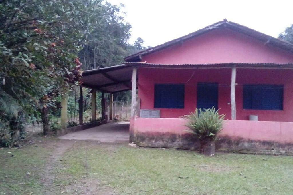 frente da chácara