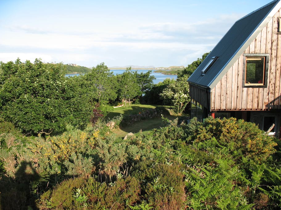 Upstairs barn accommodation at the edge of everything.