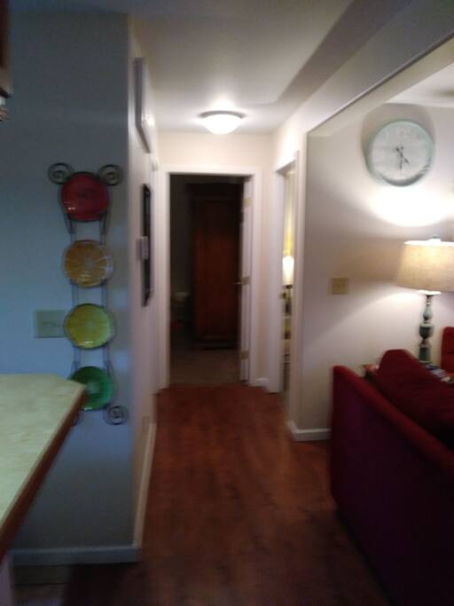 Hallway to bedrooms.