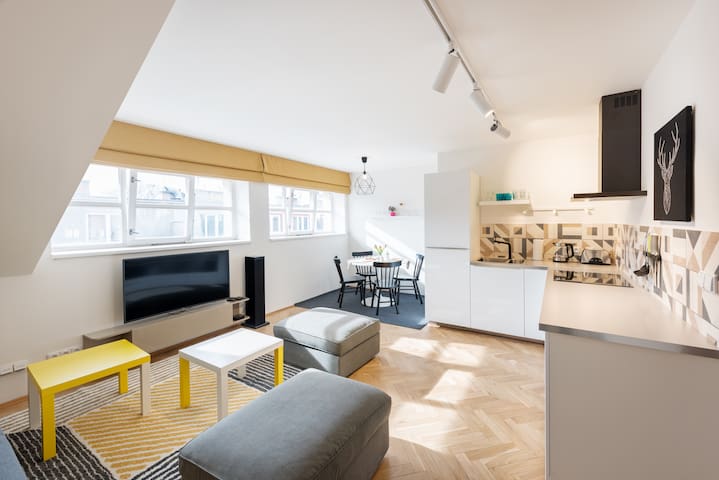 Cozy rooftop apartment