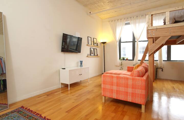 Bright And Airy Brooklyn Loft 借りられるアパート ブルックリン ニューヨーク アメリカ合衆国