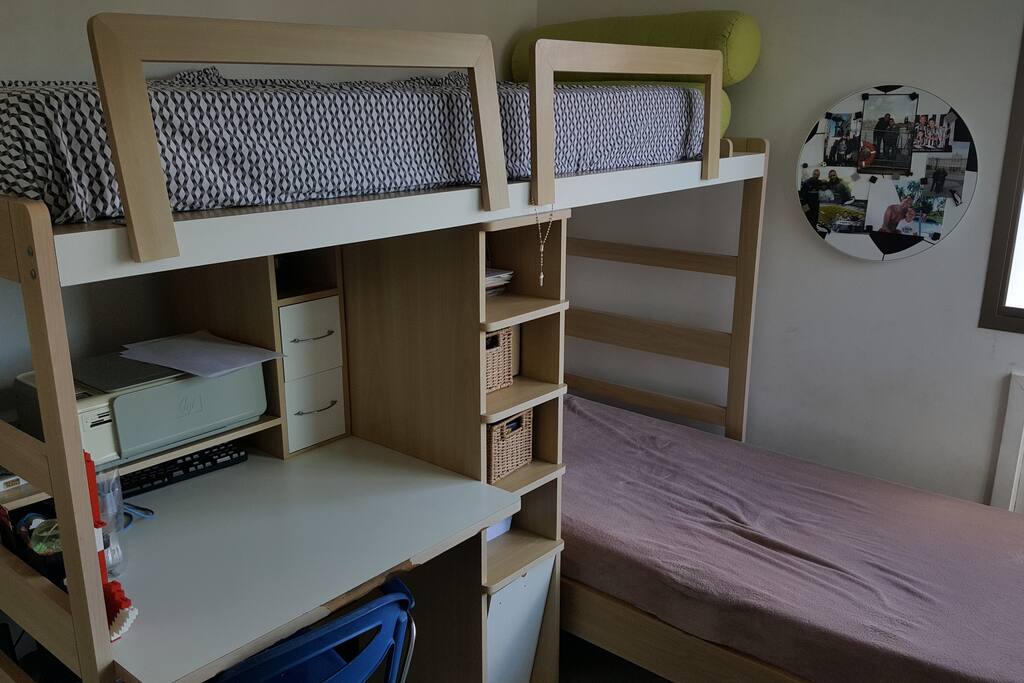 Quarto com beliche