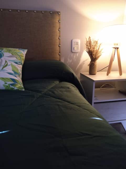 Garden of the Center accommodation