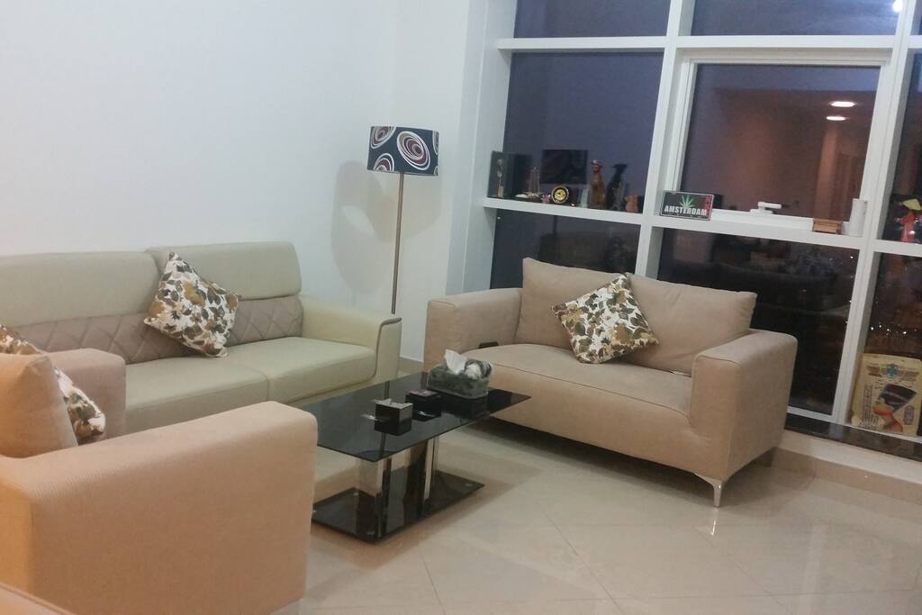 Linving room with sea view