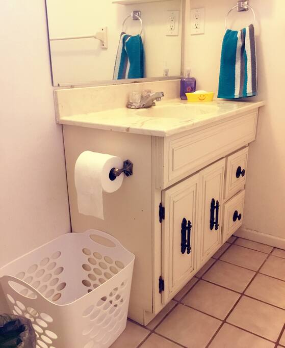 Shared bathroom
