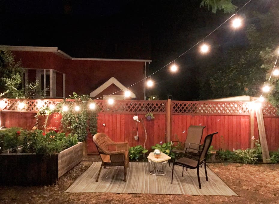 Outdoor lighting for those warm summer nights