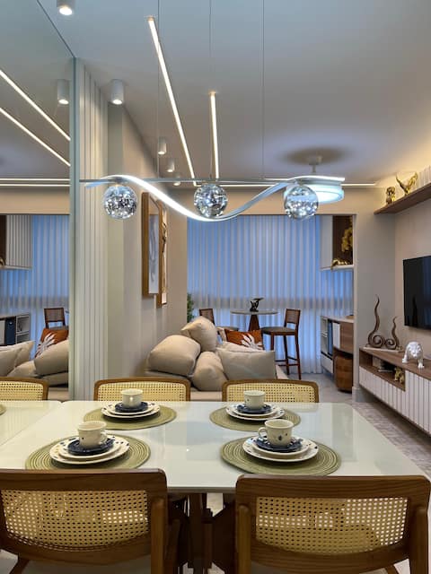 Beautiful and modern Apt with frontal view of the sea!