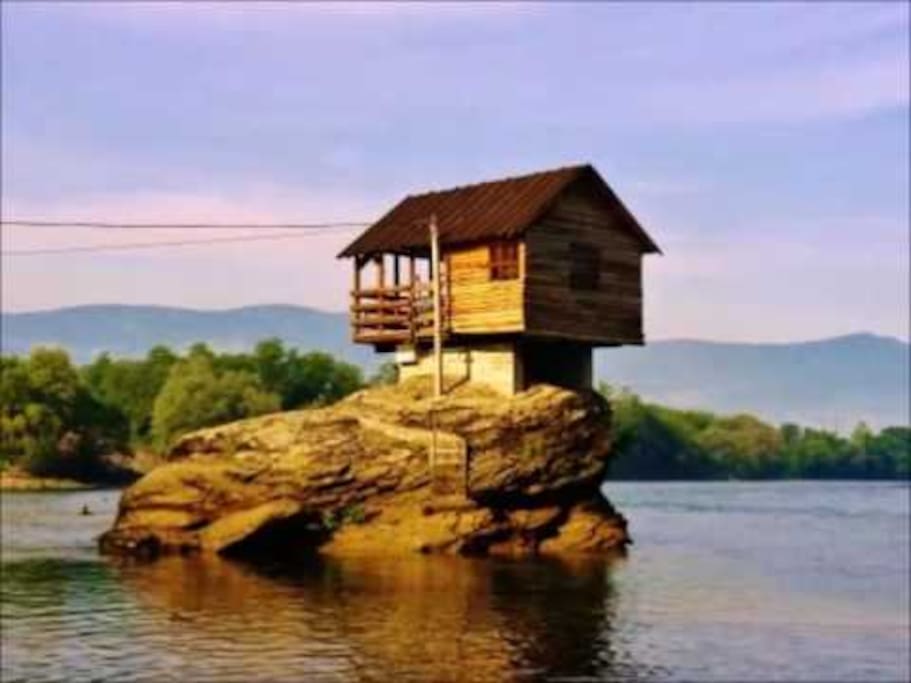 We are 6 km from the most famous house on the River Drina