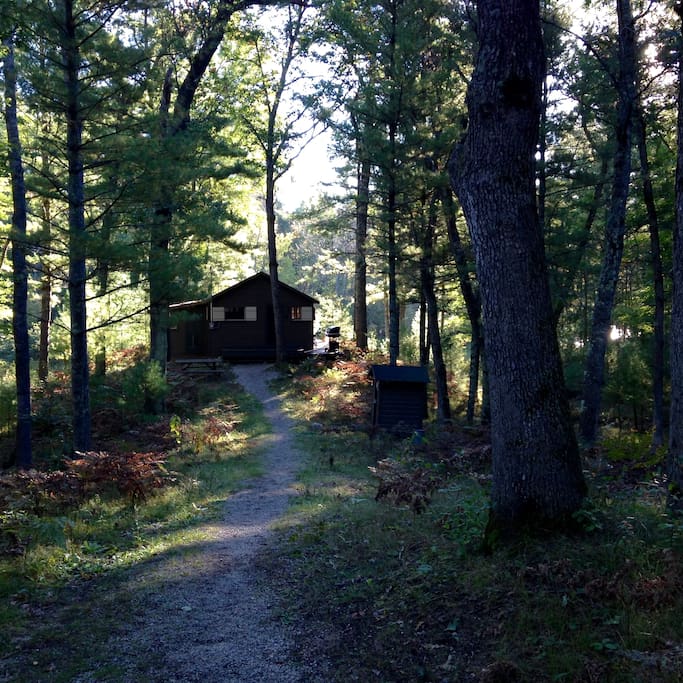 Pere Marquette Riverfront Cabin Cabins for Rent in Baldwin, Michigan