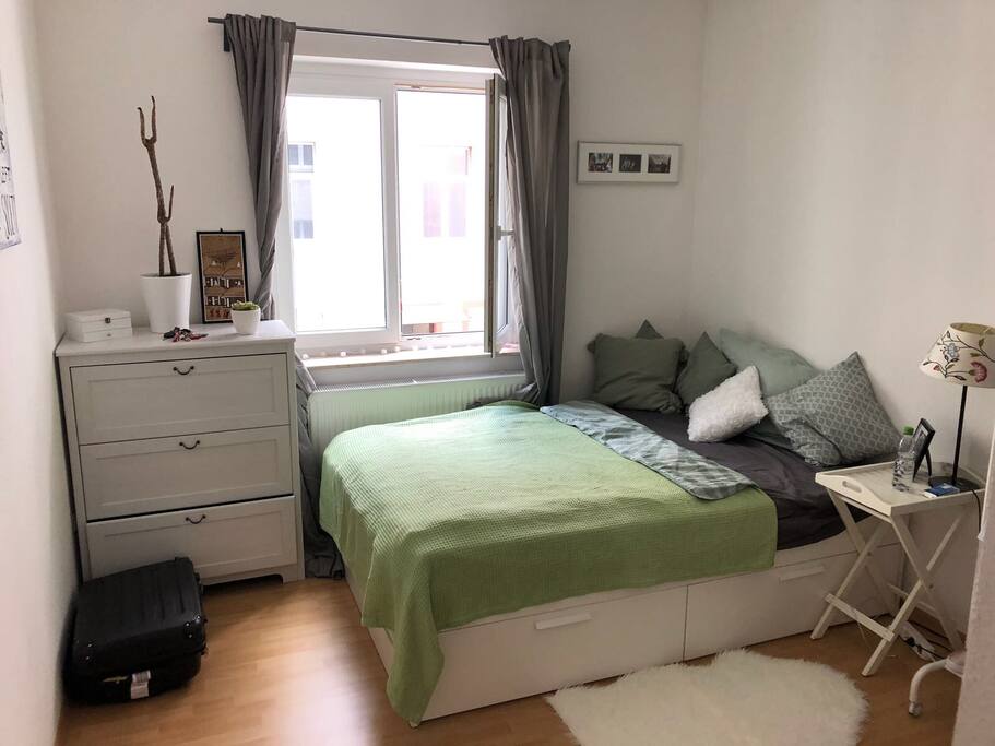 You did have a couch, now you’ll have a real bed with much space underneath