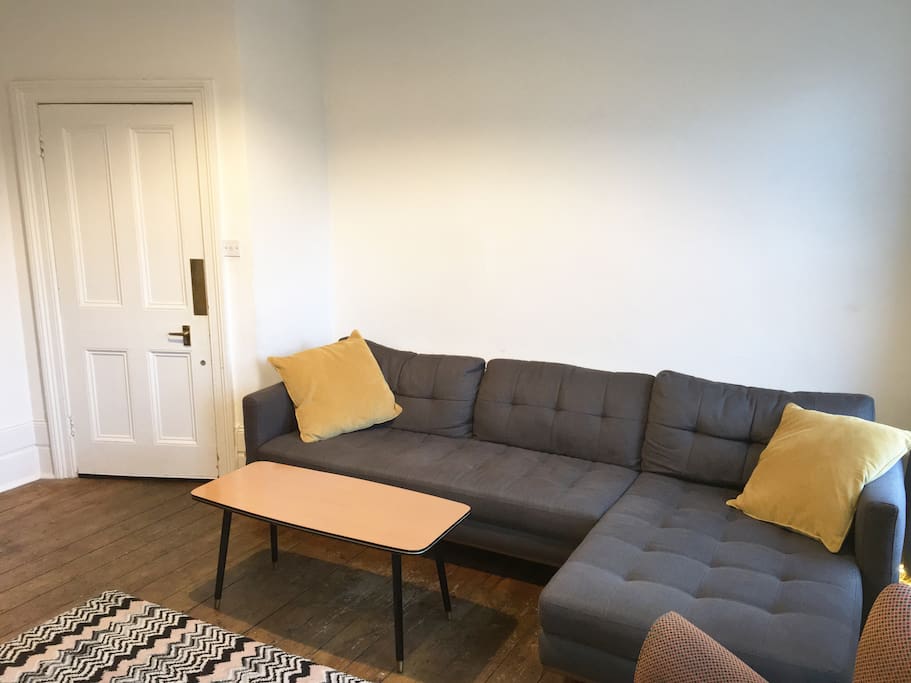 Large corner sofa