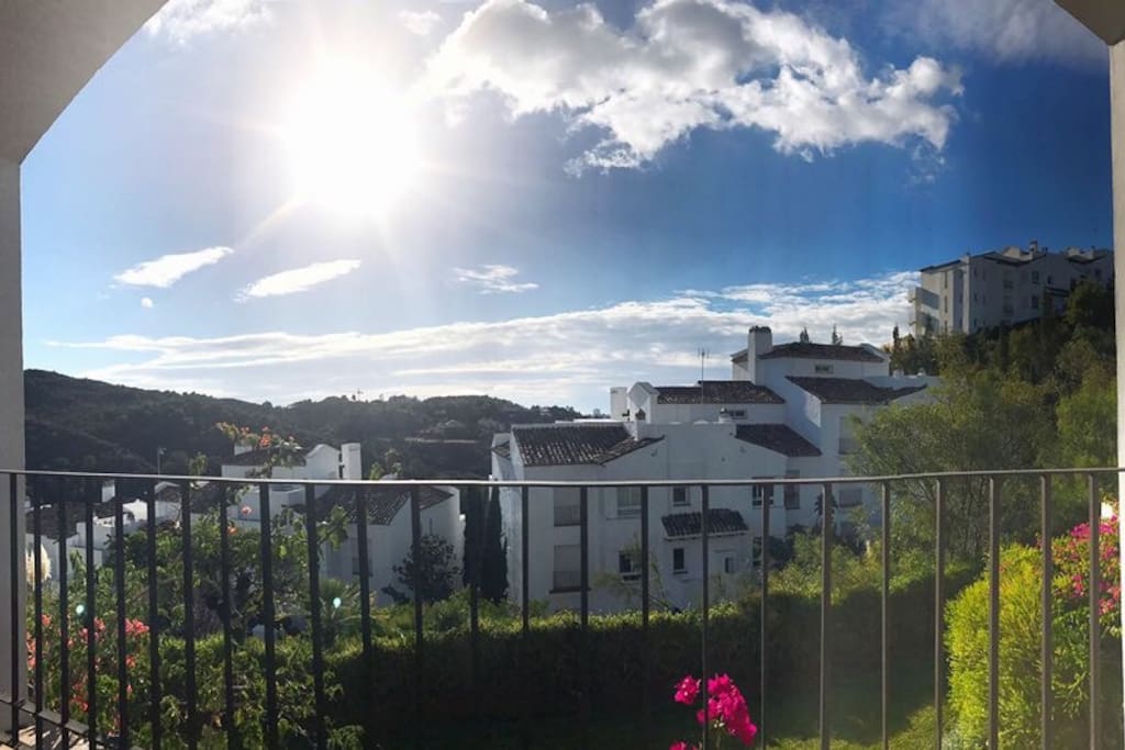 View from the balcony
