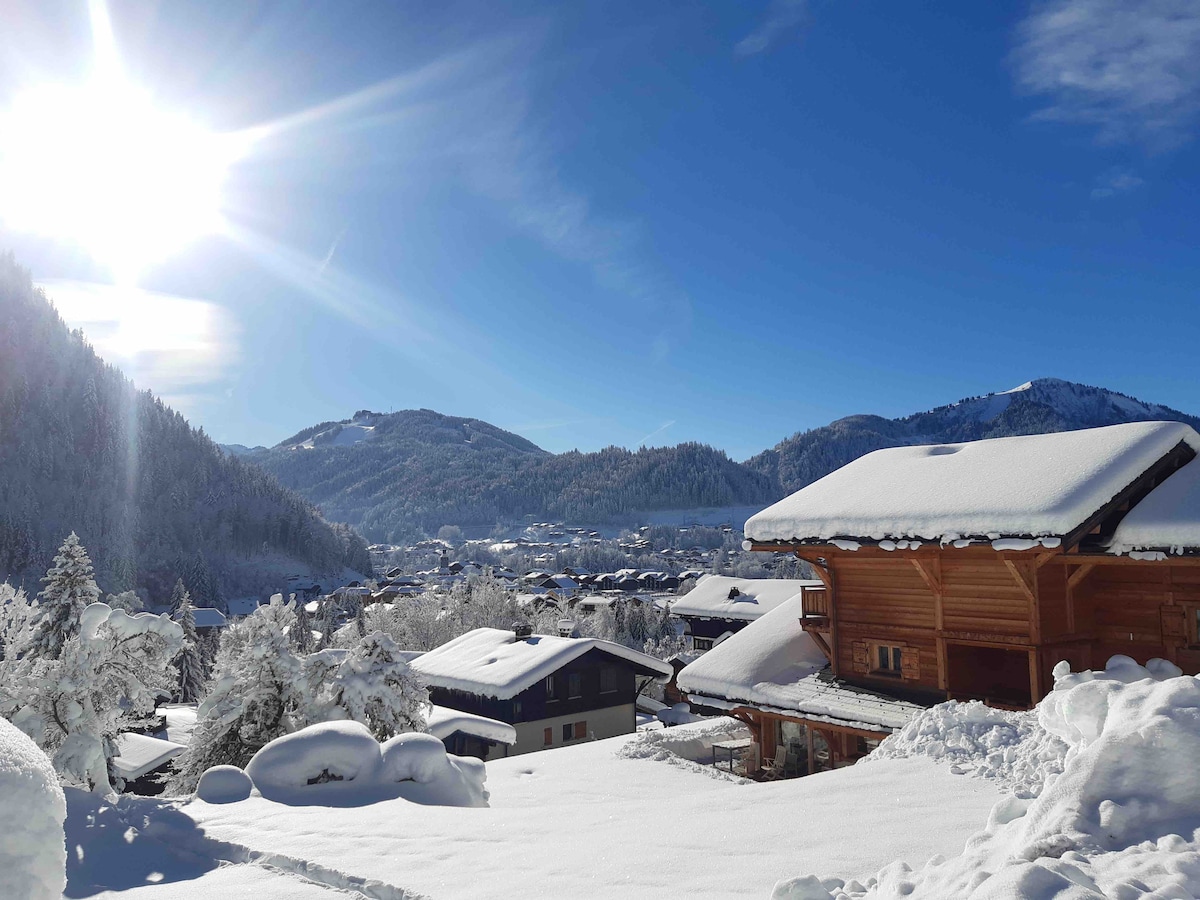 Successful Airbnb property: Spacious and modern chalet 2-14 people in Montriond