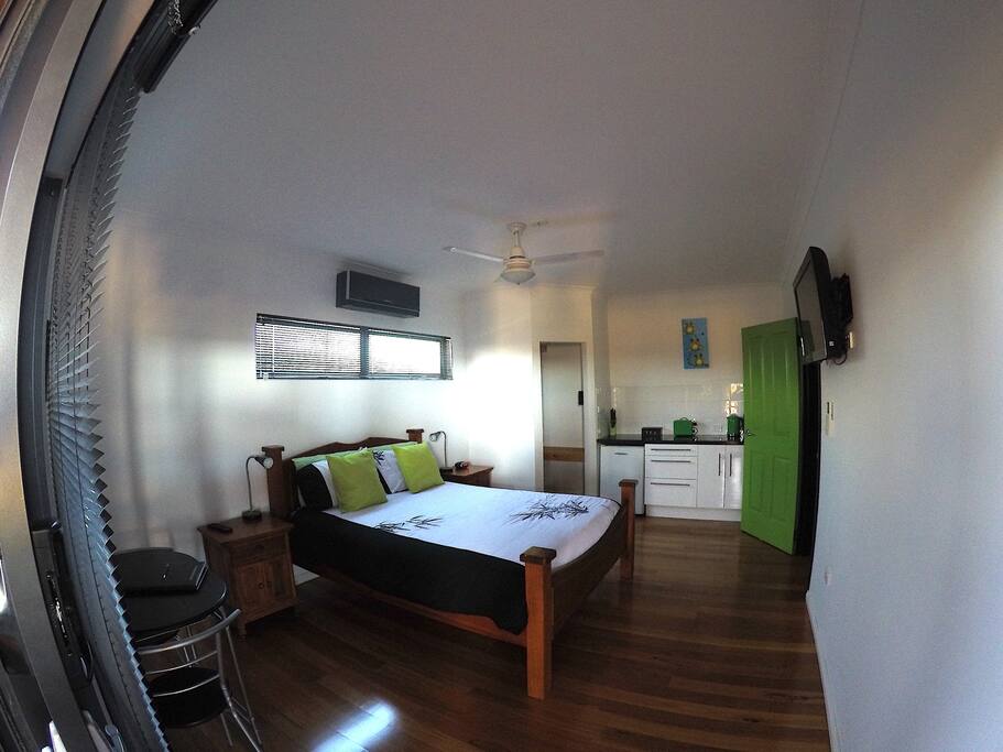 Green Room from the entry.