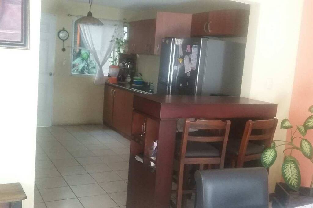cocina y desayunador