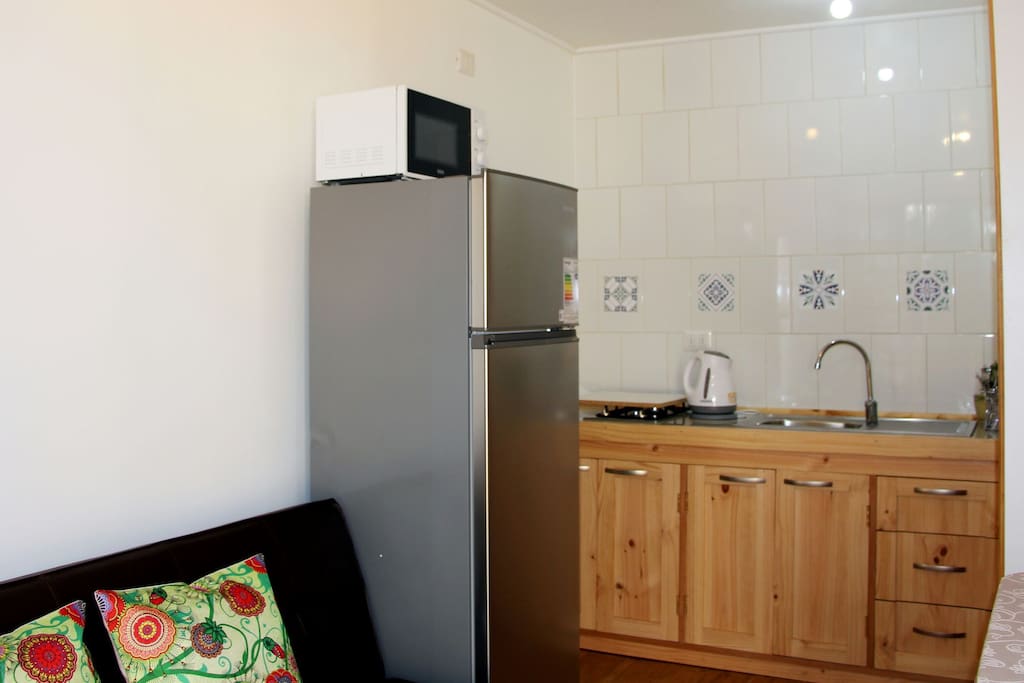 Cocina equipada y muy funcional.