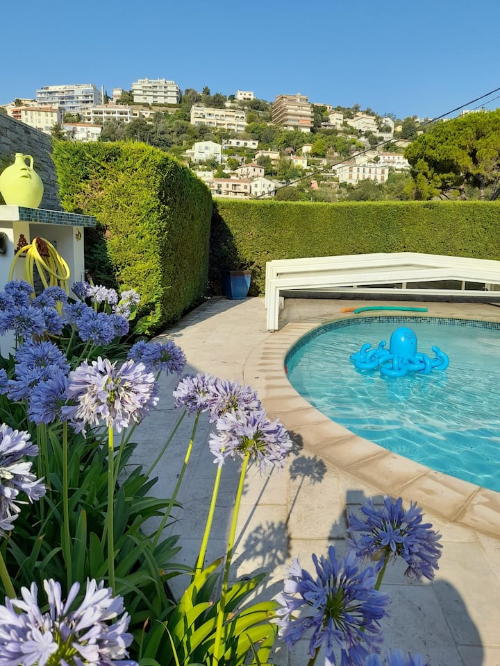 Villa Avec Vue Mer Et Piscine Privée. - Nice