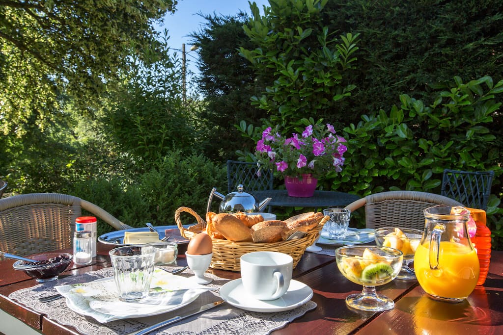 zomers ontbijt plek