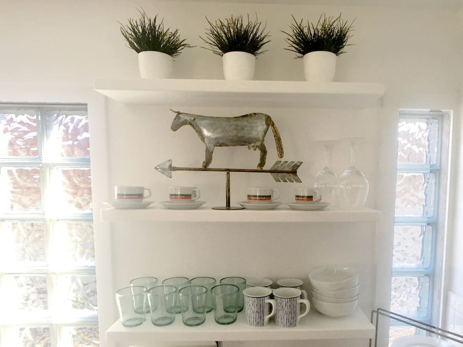 The understated décor is fresh, modern, and uncluttered.