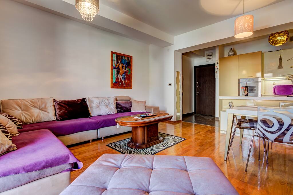 Modern services include a quick WiFi internet connection, satellite TV, DVD player and MP3 player, etc.