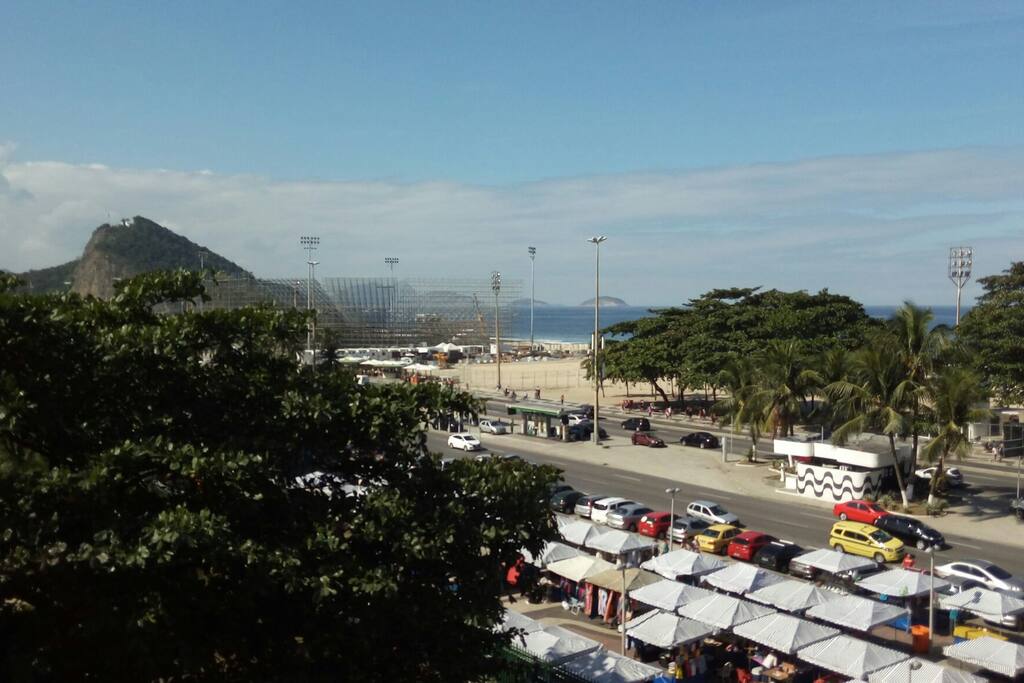 Duas salas muito ventiladas brisa mar