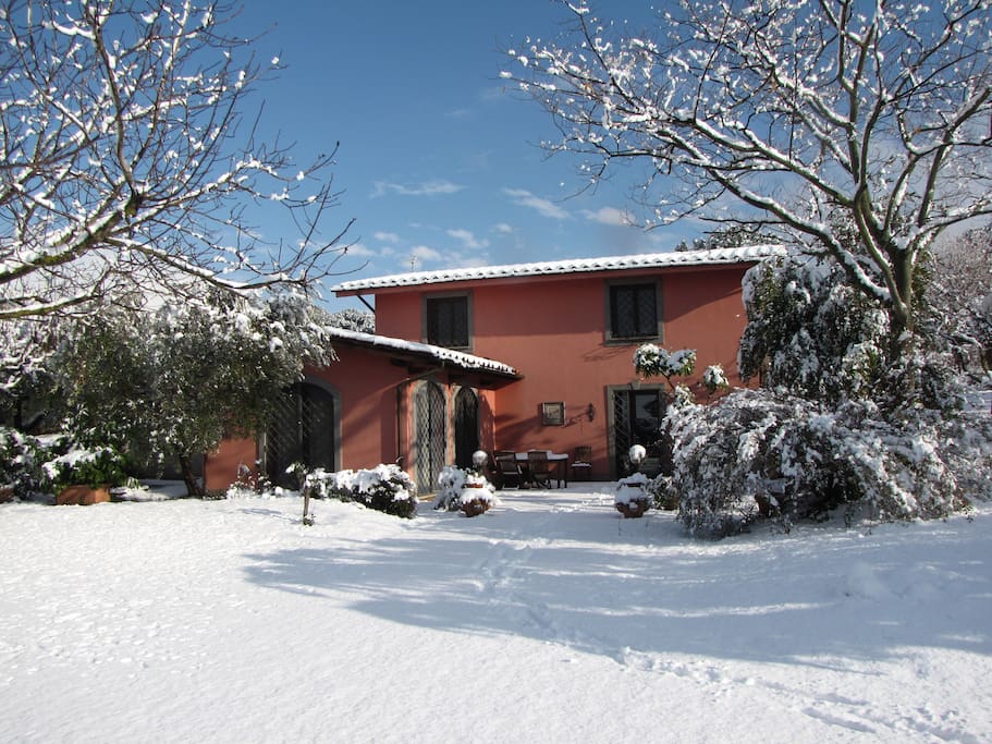winter b&b Ai glicini Castel Gandolfo