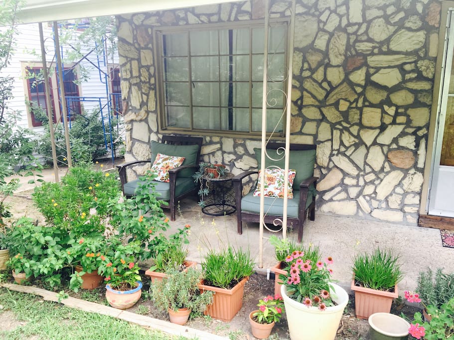 Front porch.