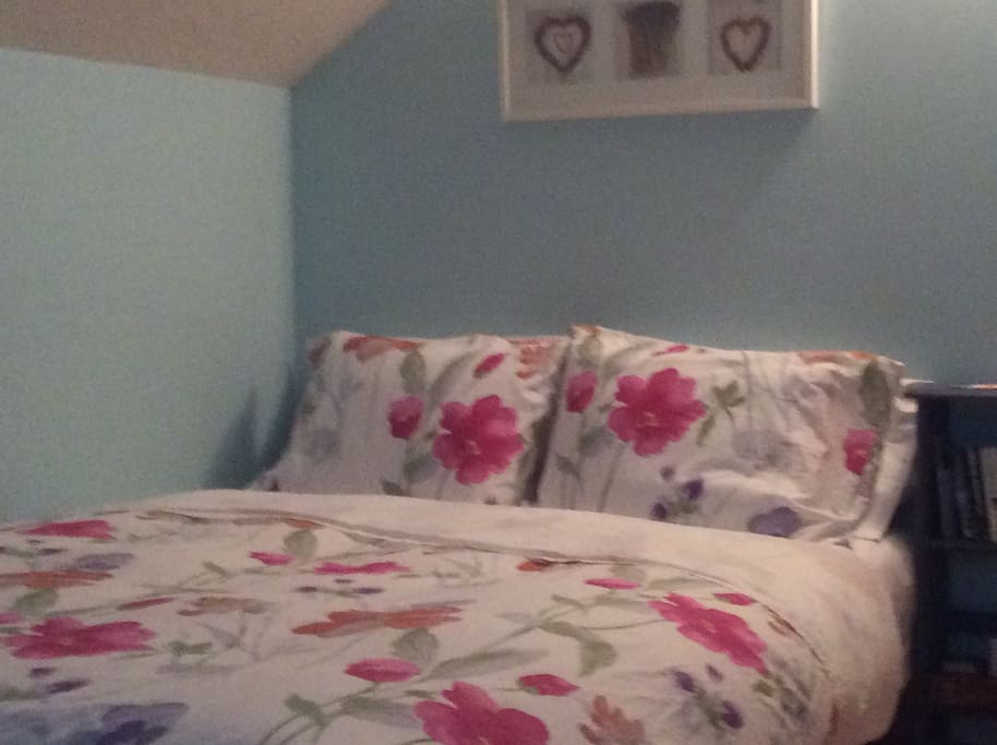 A comfey duvet and fresh linens