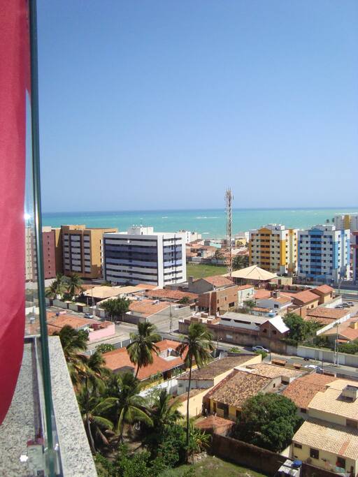Vista da varanda do apartamento. 11º andar.