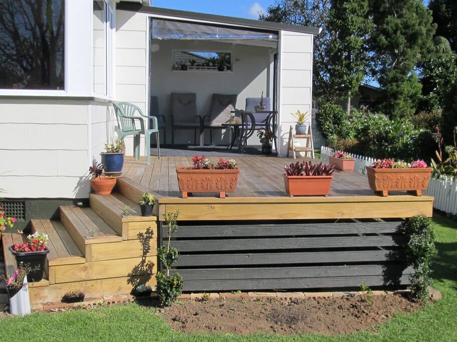 the deck