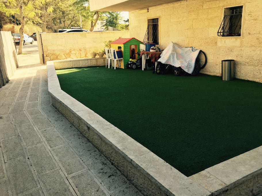 A large garden and free parking