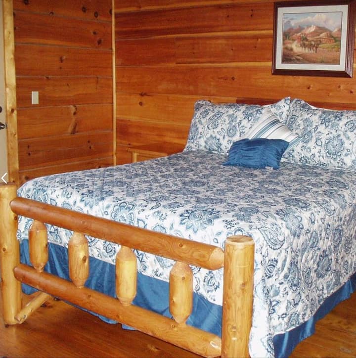 Super comfy log beds