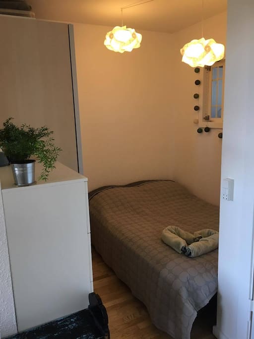 Another picture of our "bedroom"
