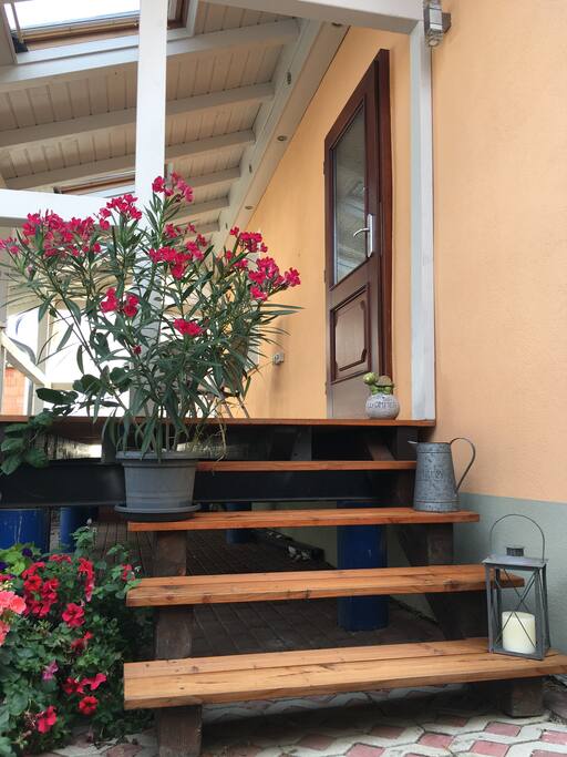gemütliche Terrasse