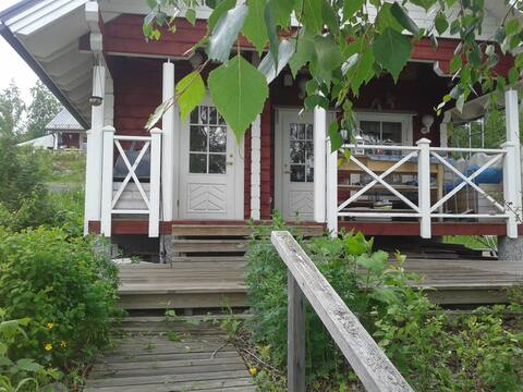 Cozy summer cottage in Nunnanlahti on the shore of Pielinen