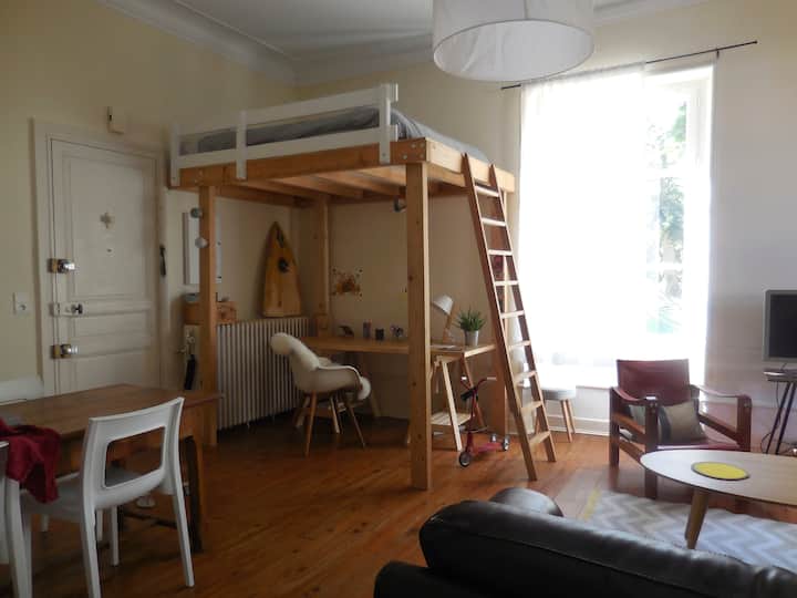 Très Bel Appartement Avec Jardin Privé Et Clos - Biarritz