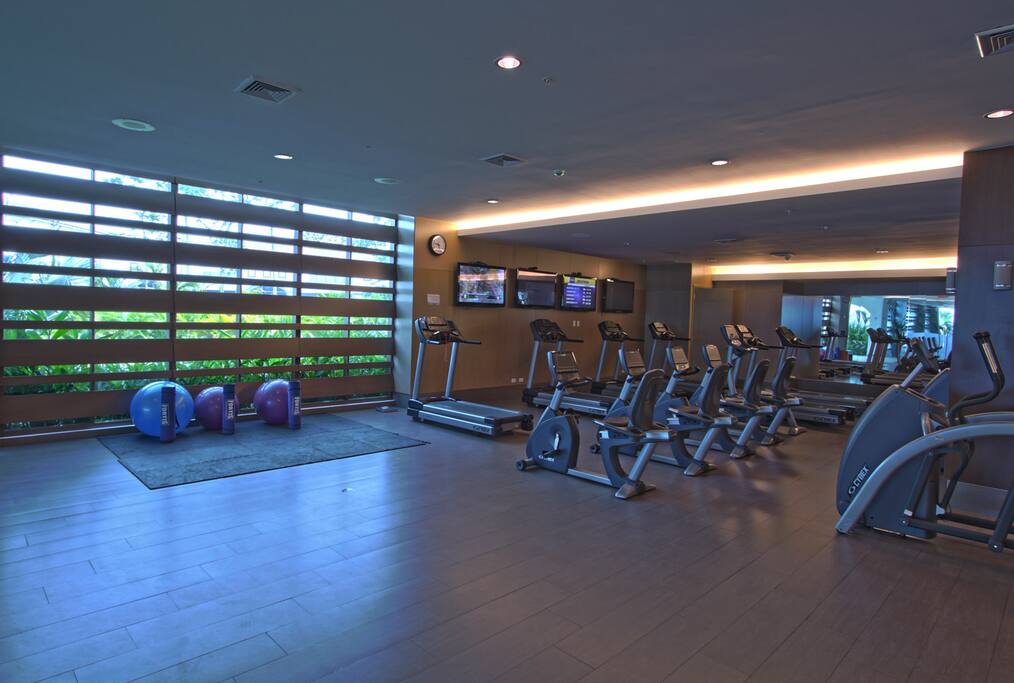 One of 2 gyms.
