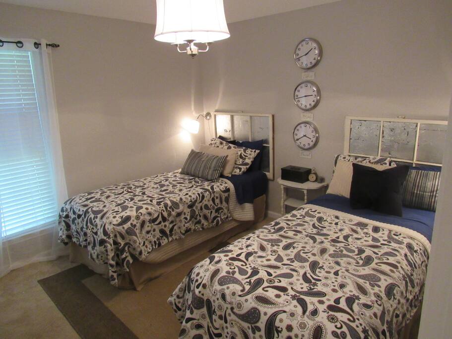 Two, Extra-Long Twin beds
