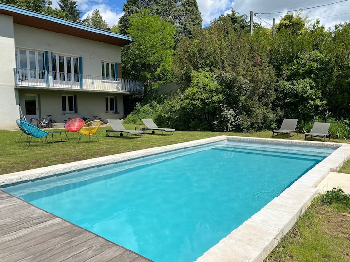 Caluire Vassieux Maison Piscine Grand Jardin - Lyon