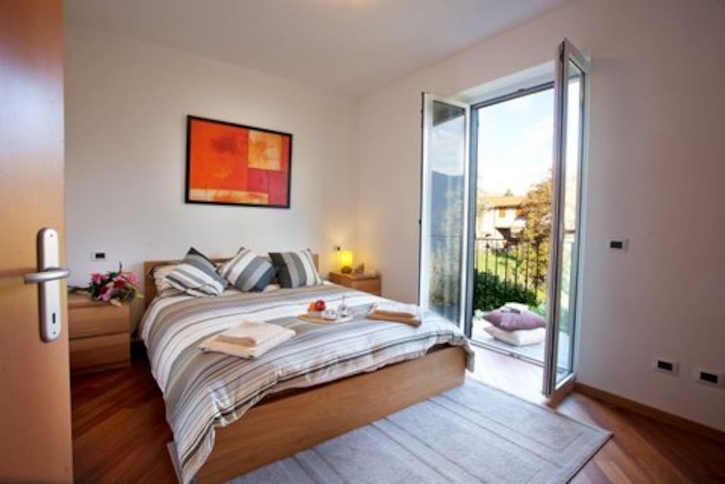 The master bedroom
