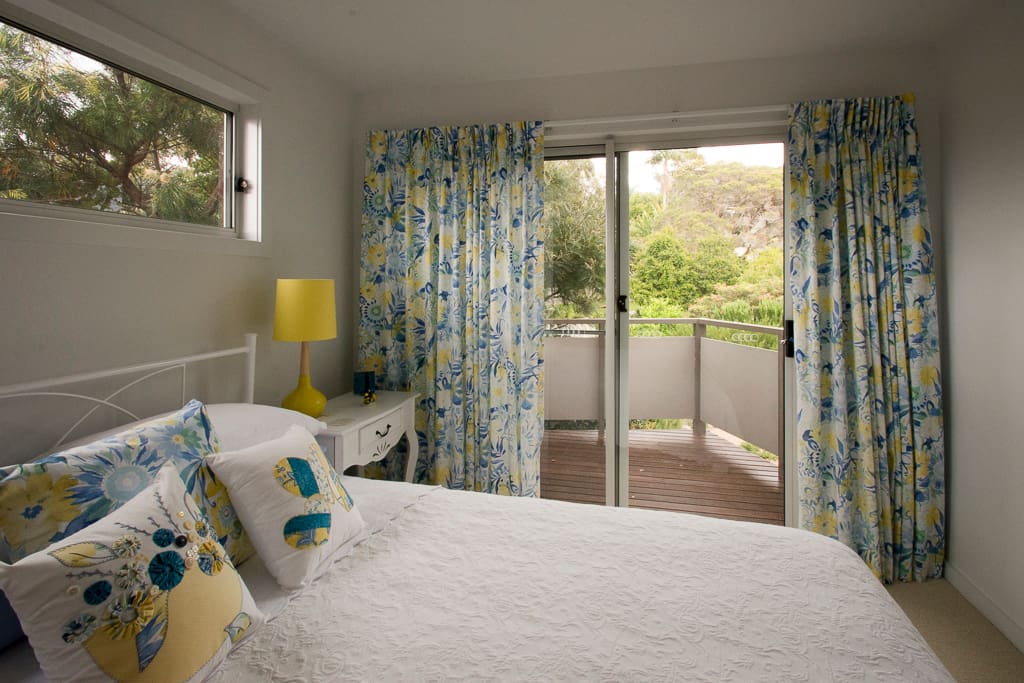 Bedroom and private deck
