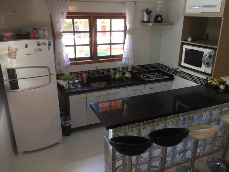cozinha mobiliada